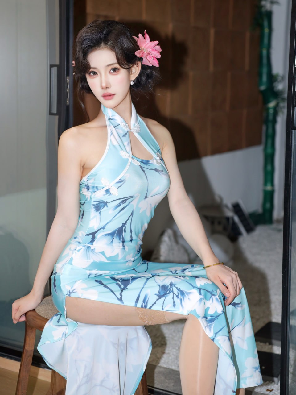 梨霜儿 性感旗袍 大尺度 1