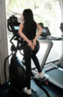 高颜值性感美女 健身房 5