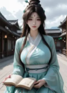 狐妖小红娘 东方淮竹 AI绘画 2