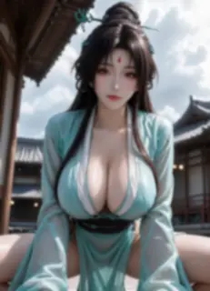 狐妖小红娘 东方淮竹 AI绘画 4