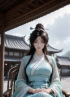 狐妖小红娘 东方淮竹 AI绘画 4