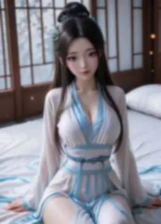 白蛇 小白 AI绘画 5