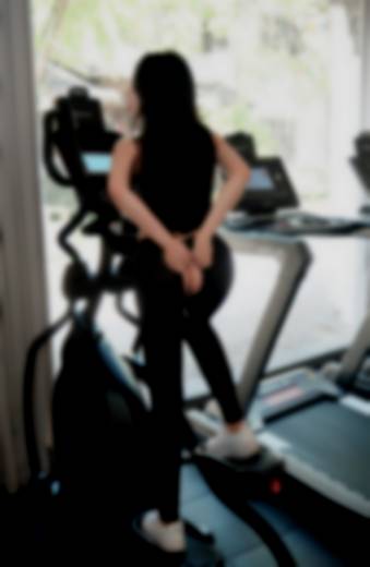 高颜值性感美女 健身房 5